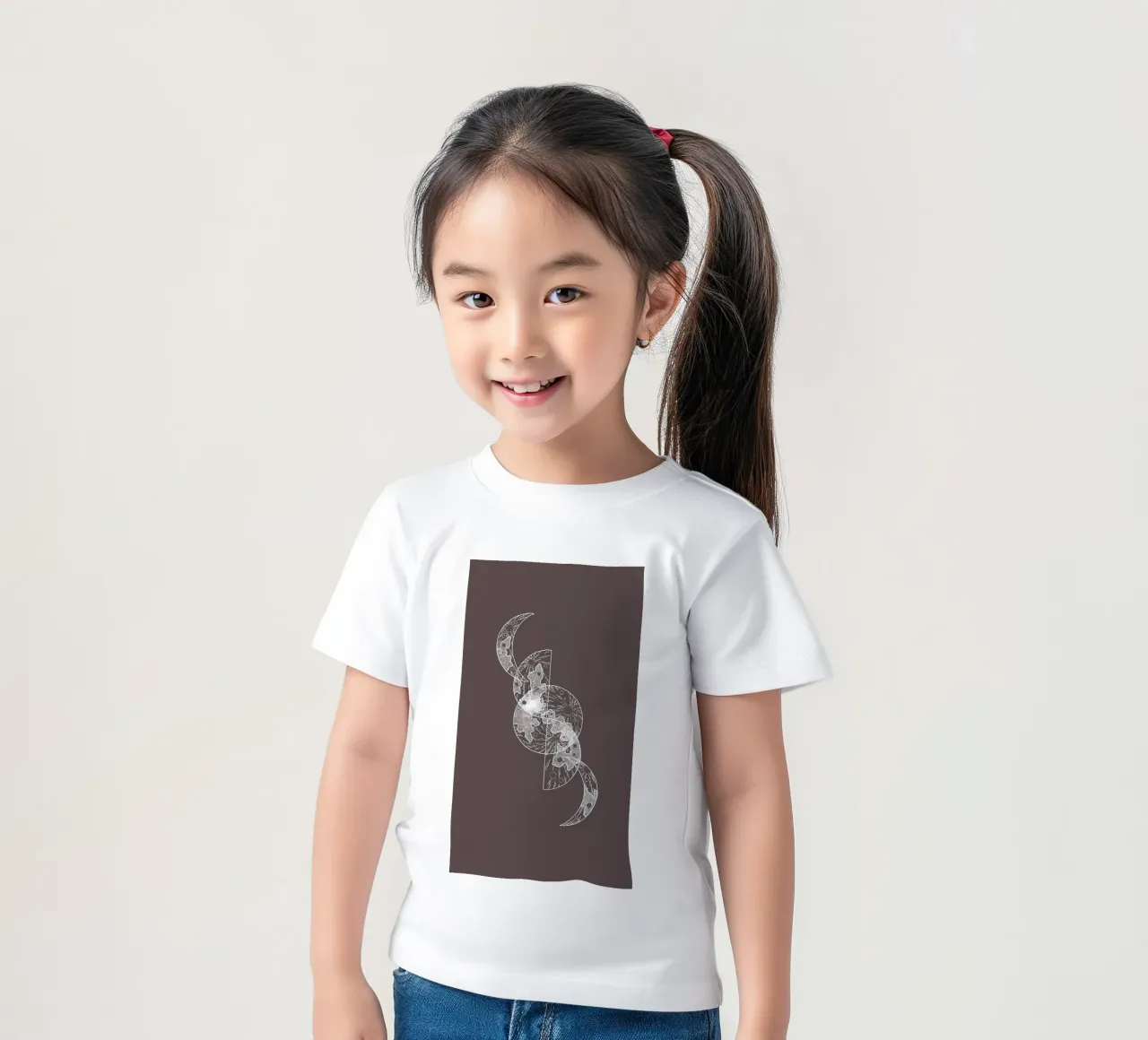 Minimale Kunst Kinder T-Shirt von mitaco