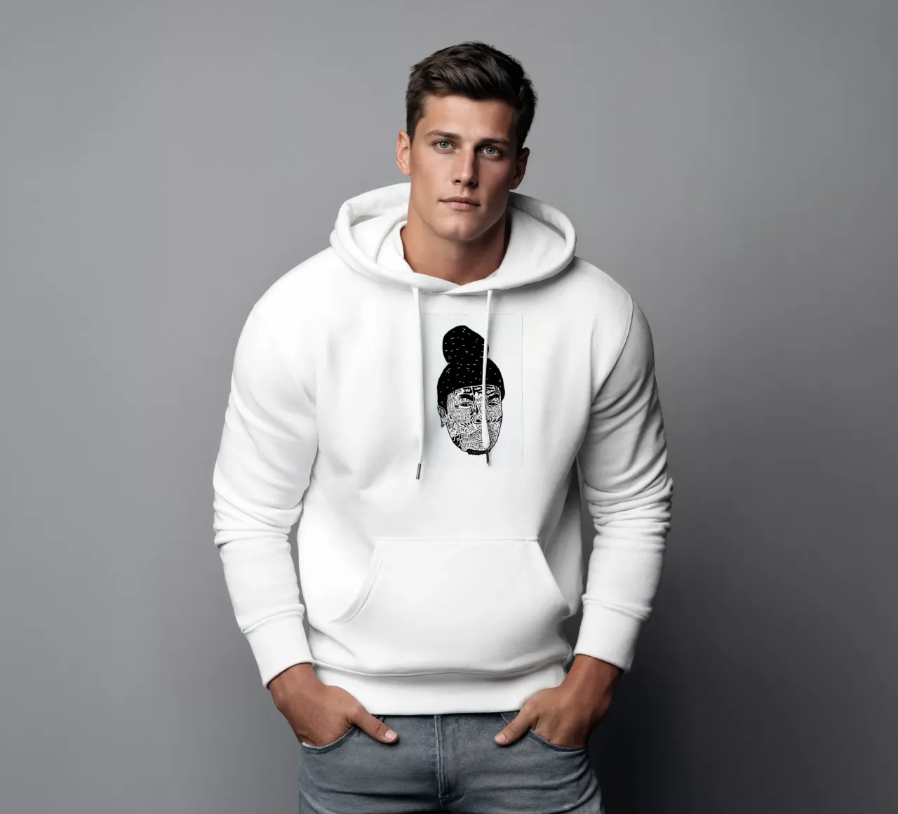 Dr.Dre felpa con cappuccio da Nick Cocozza