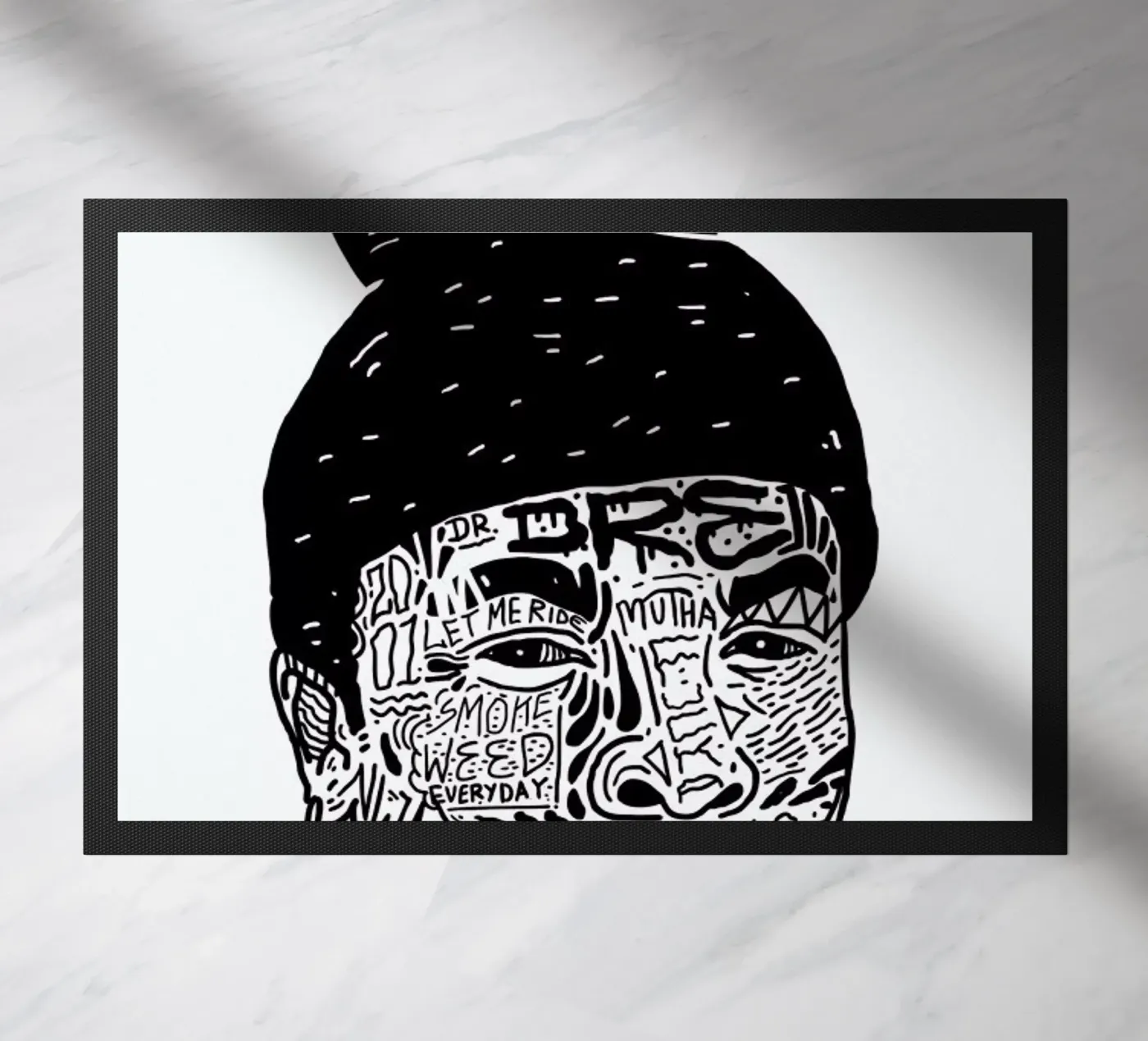 Dr.Dre Fußmatte von Nick Cocozza