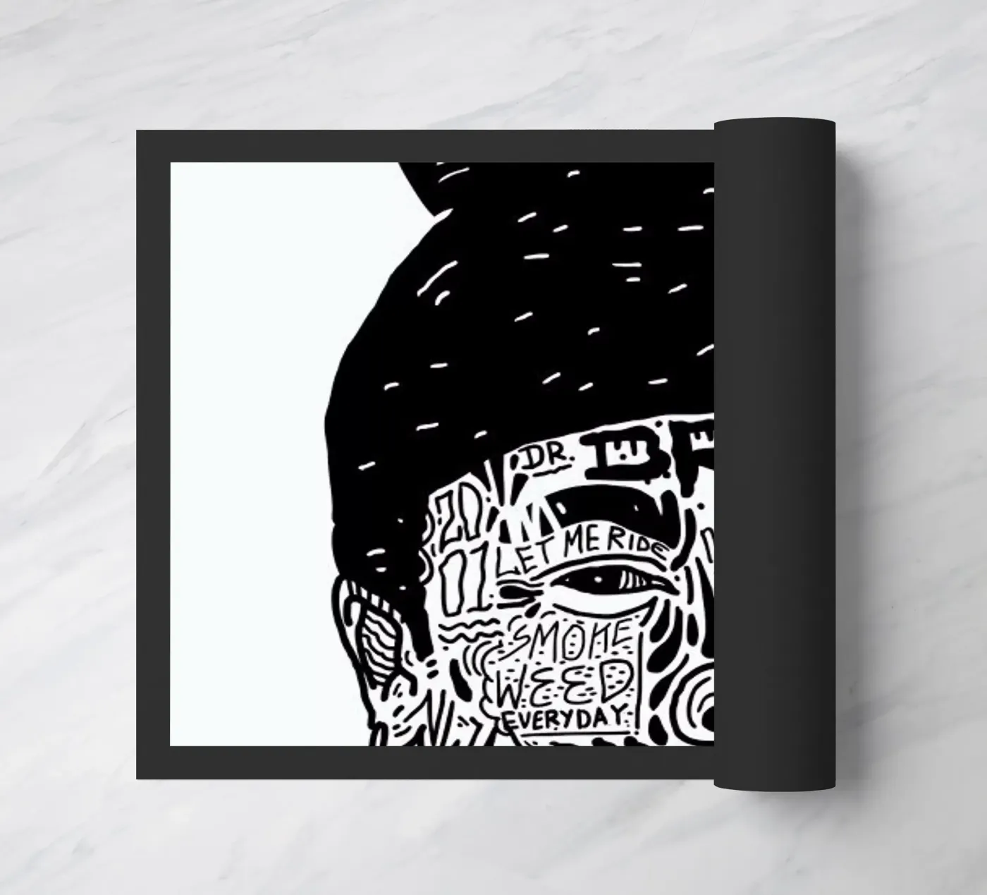 Dr.Dre Fußmatte von Nick Cocozza