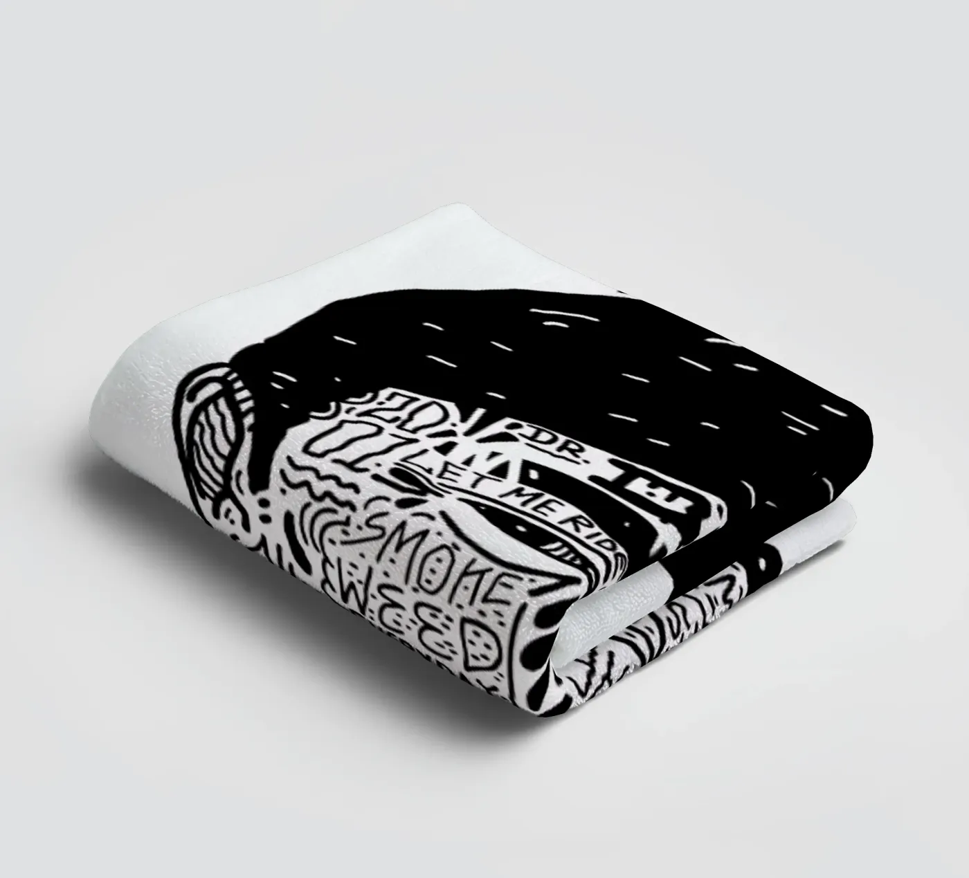 Dr.Dre towel by Nick Cocozza