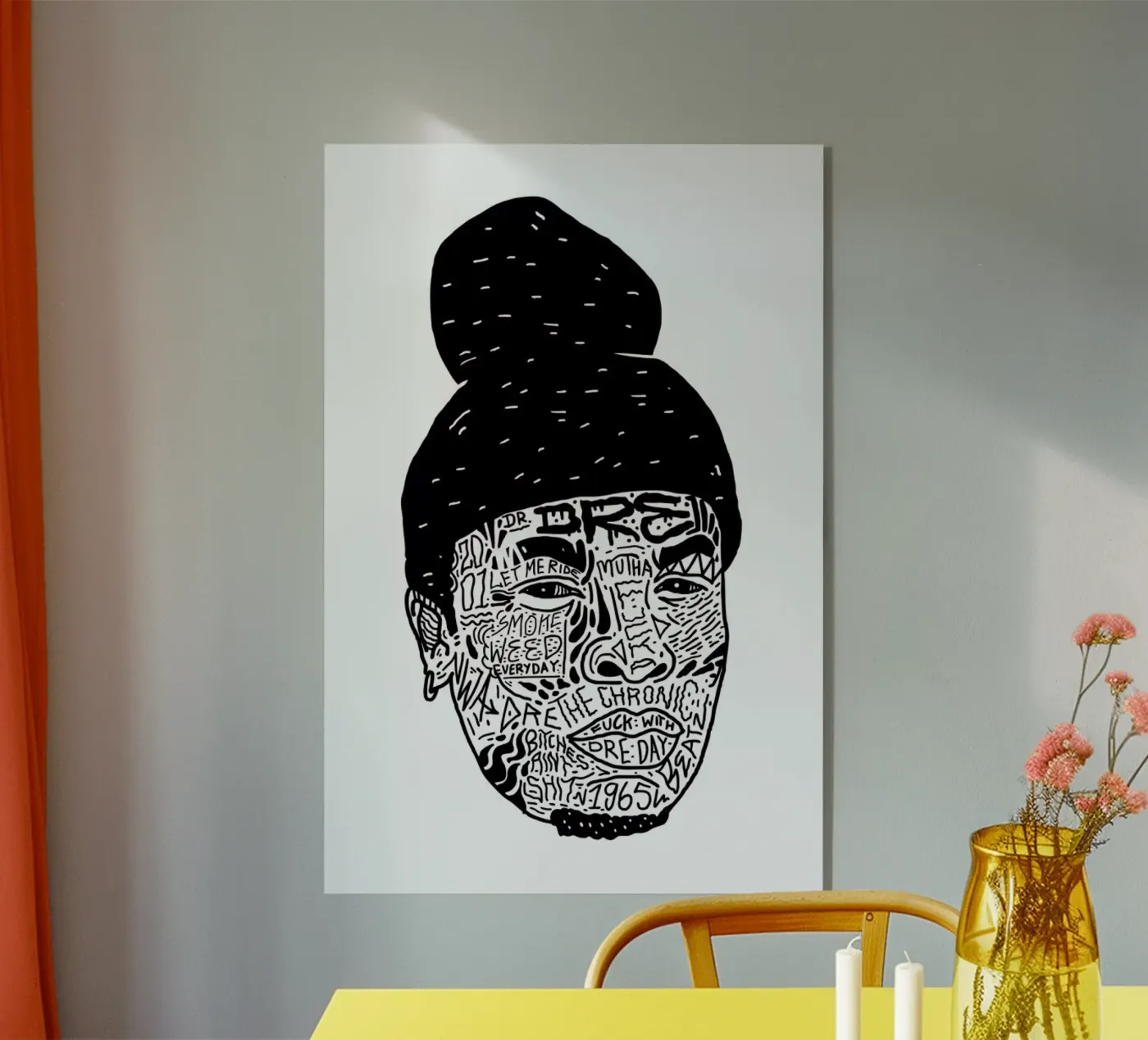 Dr.Dre plexiglas de Nick Cocozza