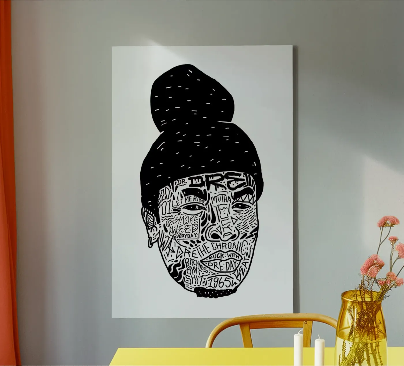 Dr.Dre tela da Nick Cocozza