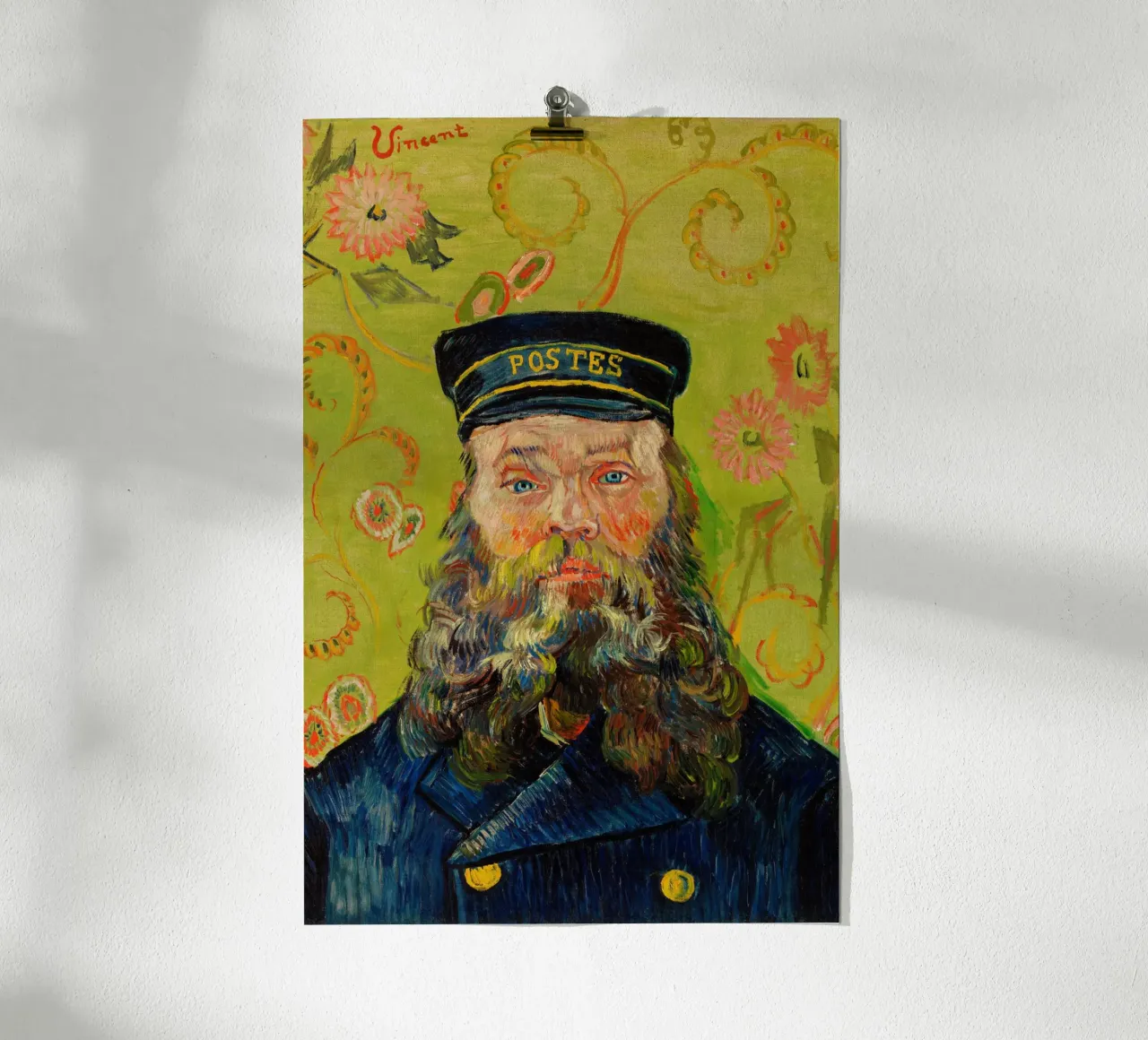 Vincent van Gogh - Der Postbote Joseph Roulin poster da Second Canvas
