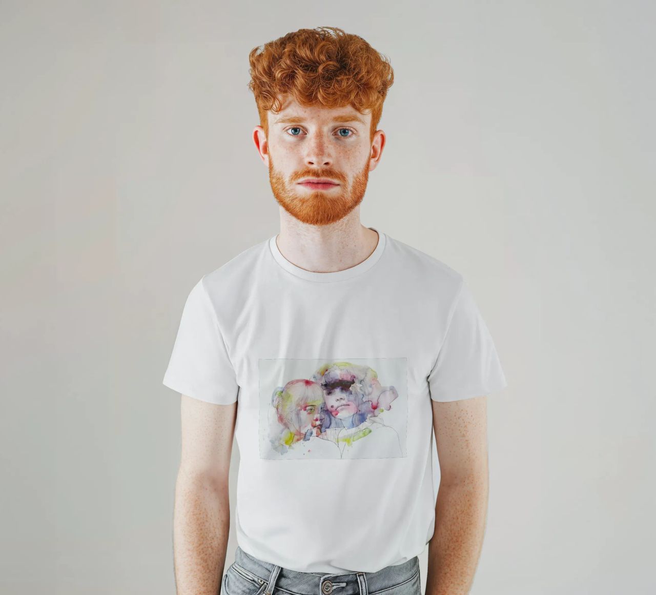 Looking for You on My Color Wave t-shirt da agnes-cecile