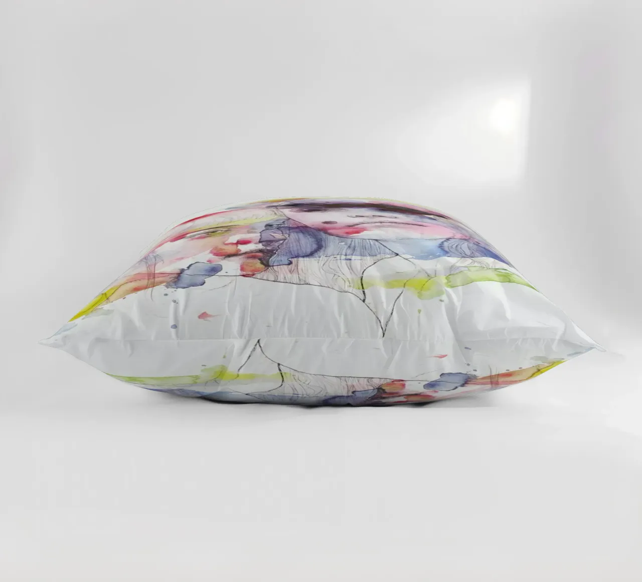 Looking for You on My Color Wave cuscino da agnes-cecile