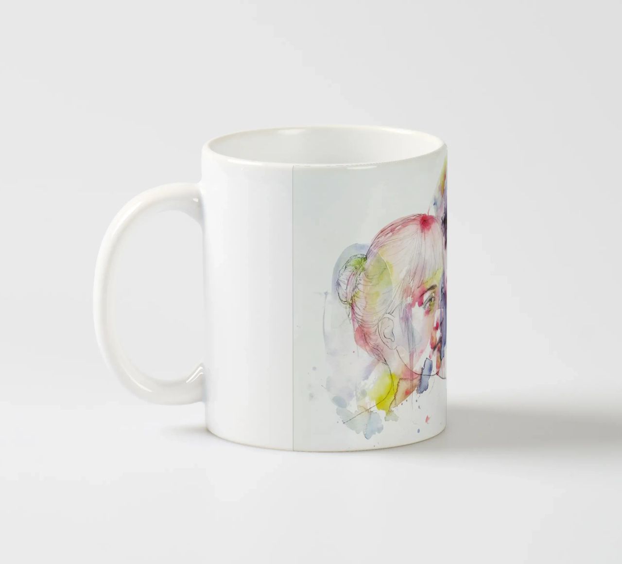 Looking for You on My Color Wave tazza in ceramica da agnes-cecile