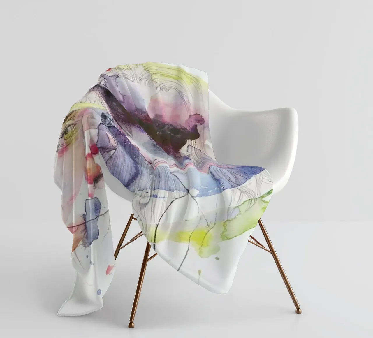 Looking for You on My Color Wave coperta in pile da agnes-cecile