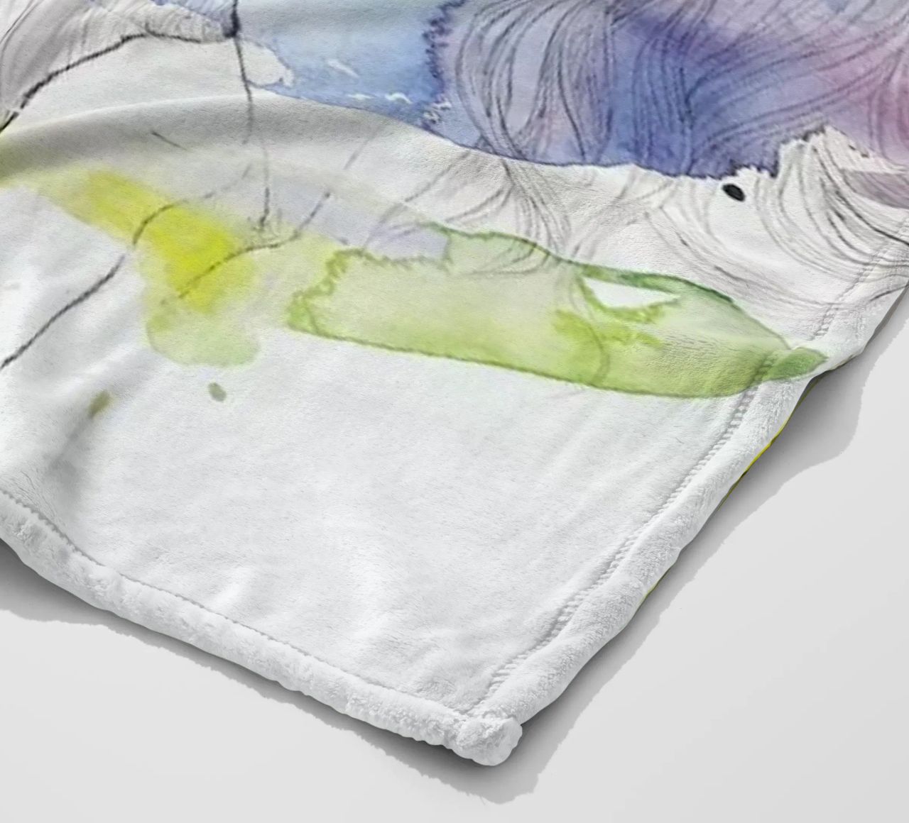 Looking for You on My Color Wave coperta in pile da agnes-cecile