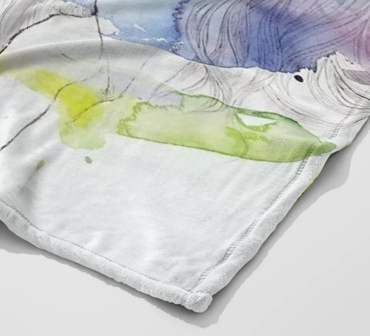 Looking for You on My Color Wave coperta in pile da agnes-cecile