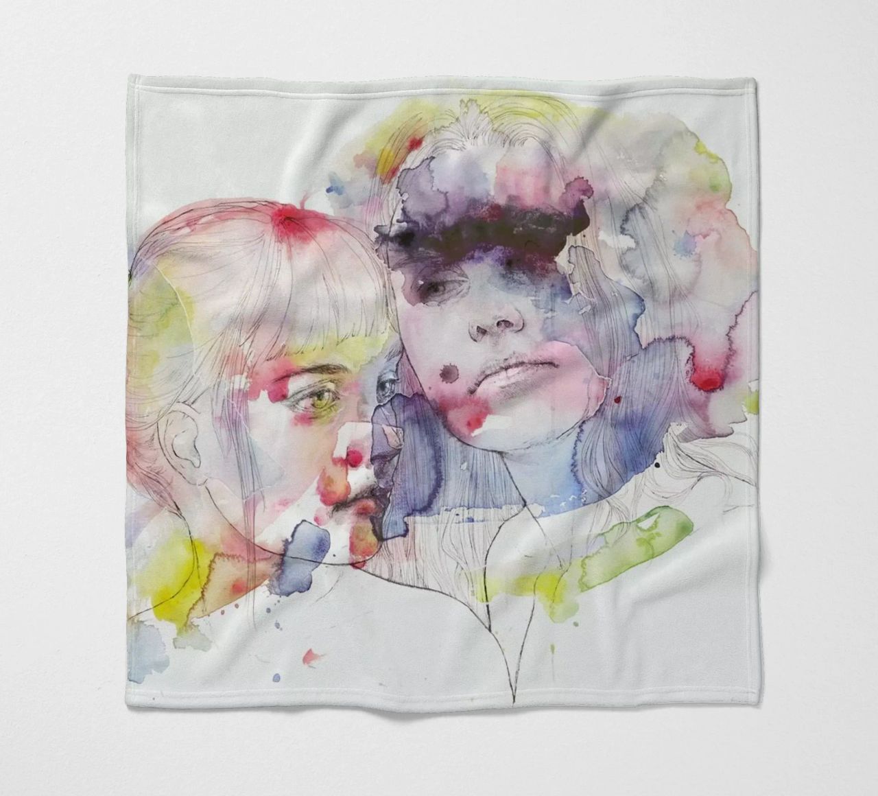 Looking for You on My Color Wave coperta in pile da agnes-cecile