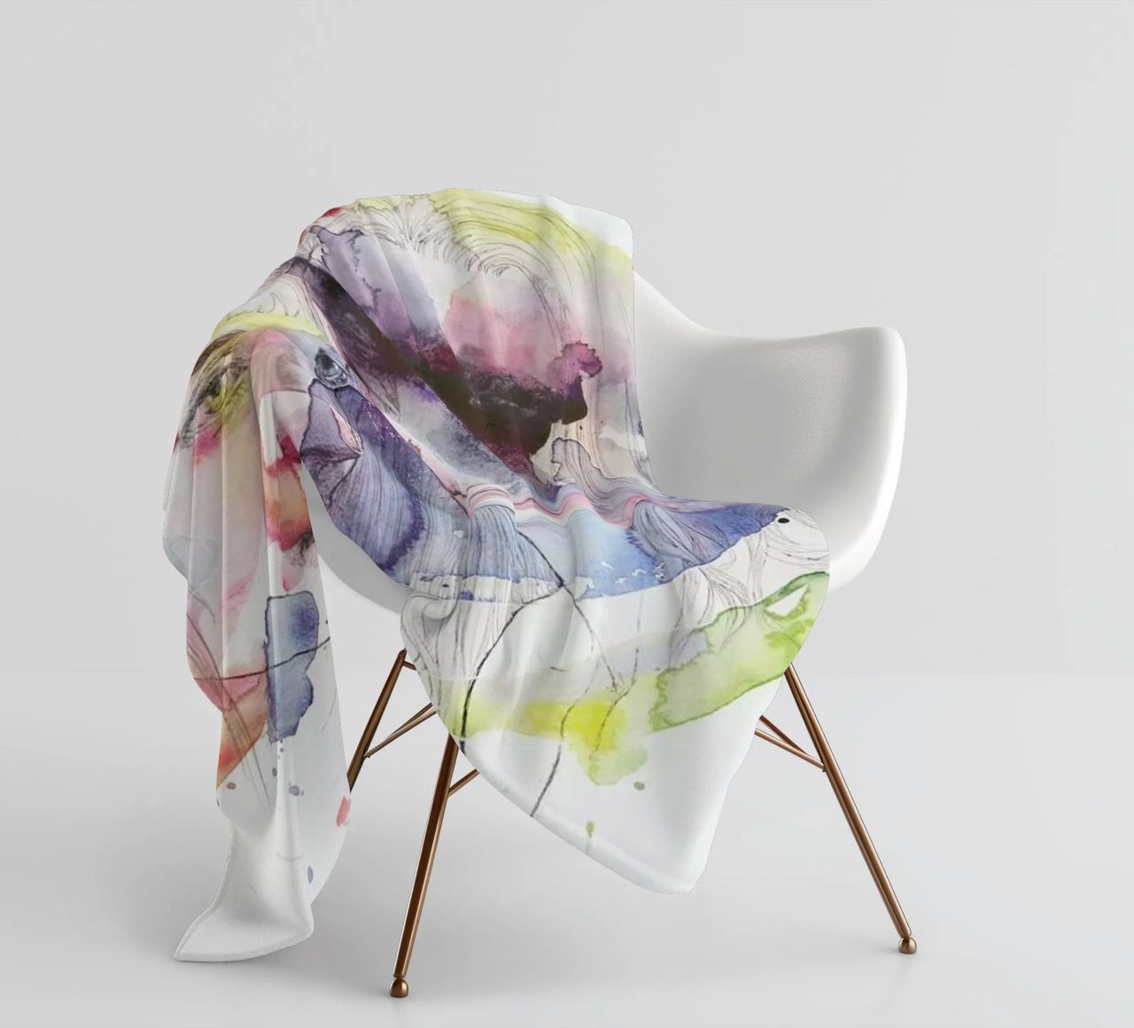Looking for You on My Color Wave coperta in pile da agnes-cecile