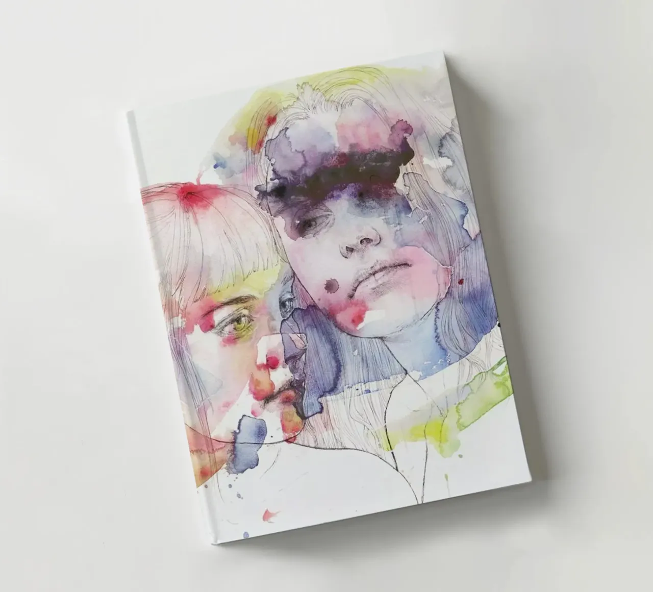 Looking for You on My Color Wave notitieboek van agnes-cecile