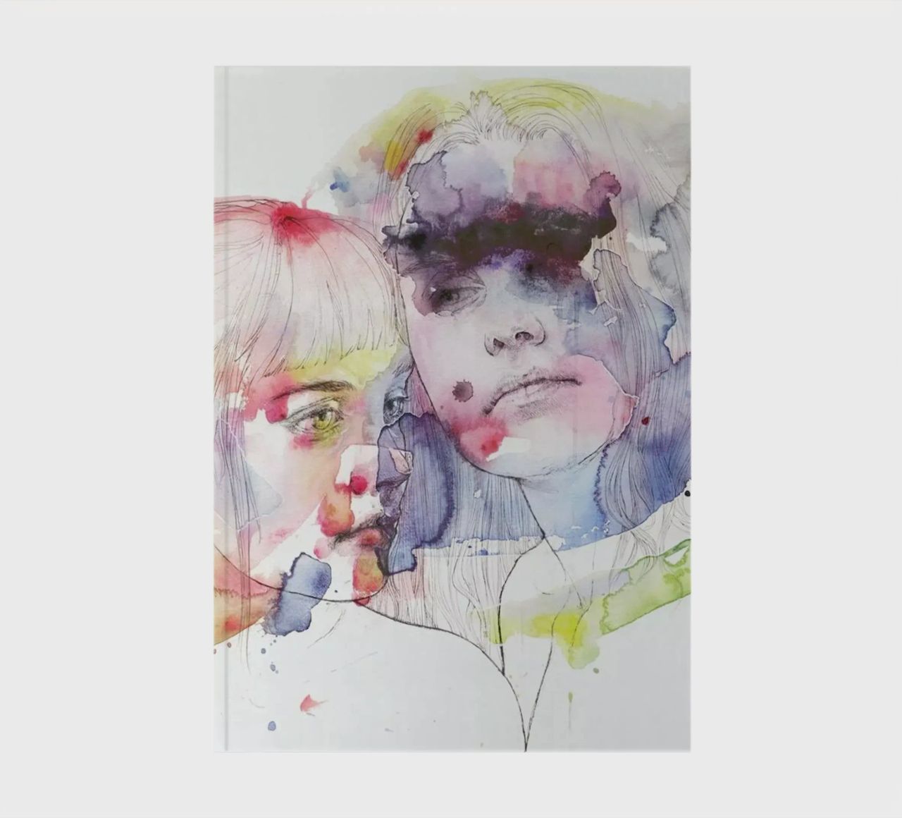 Looking for You on My Color Wave notebook by agnes-cecile