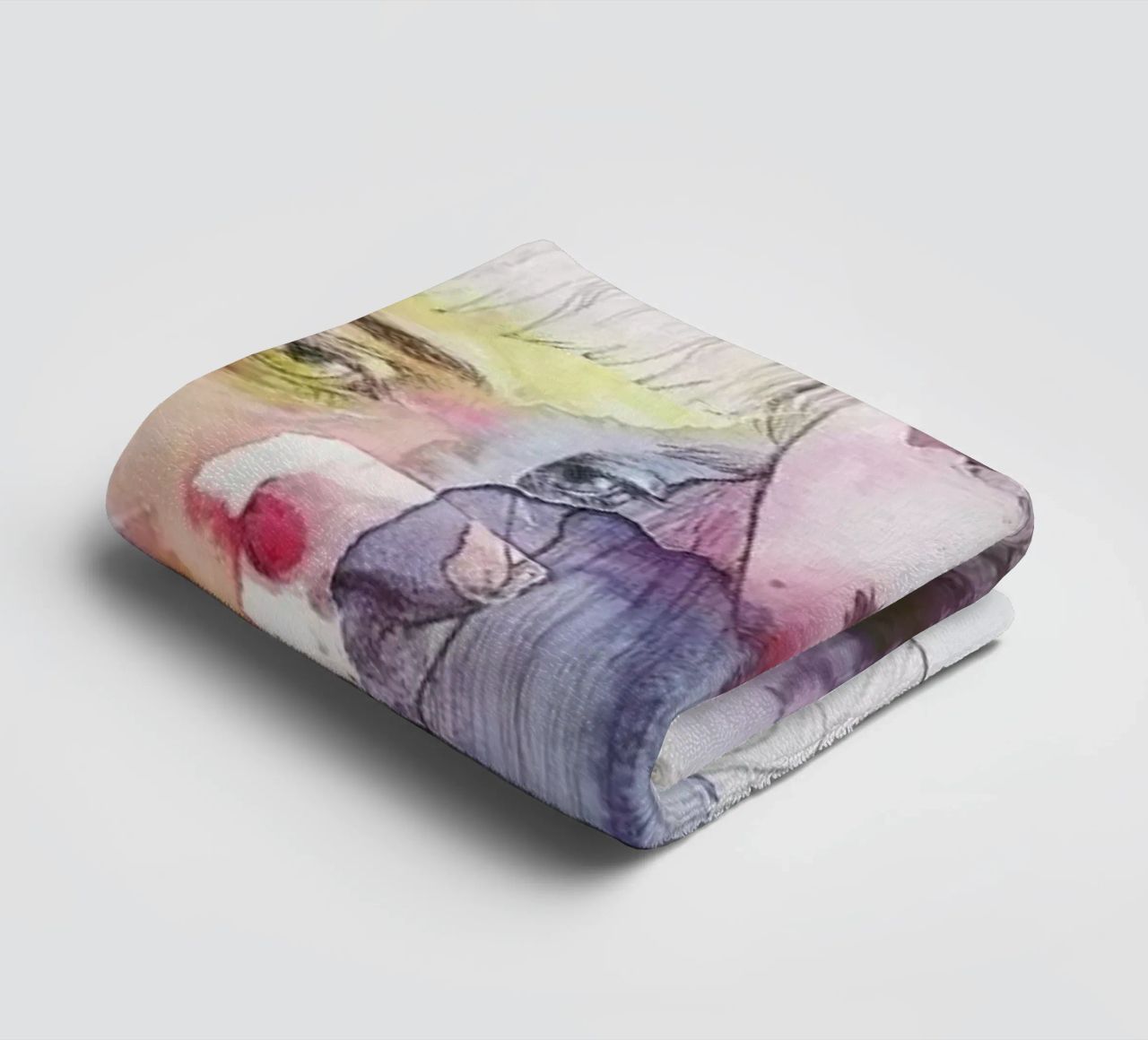 Looking for You on My Color Wave asciugamano da bagno da agnes-cecile