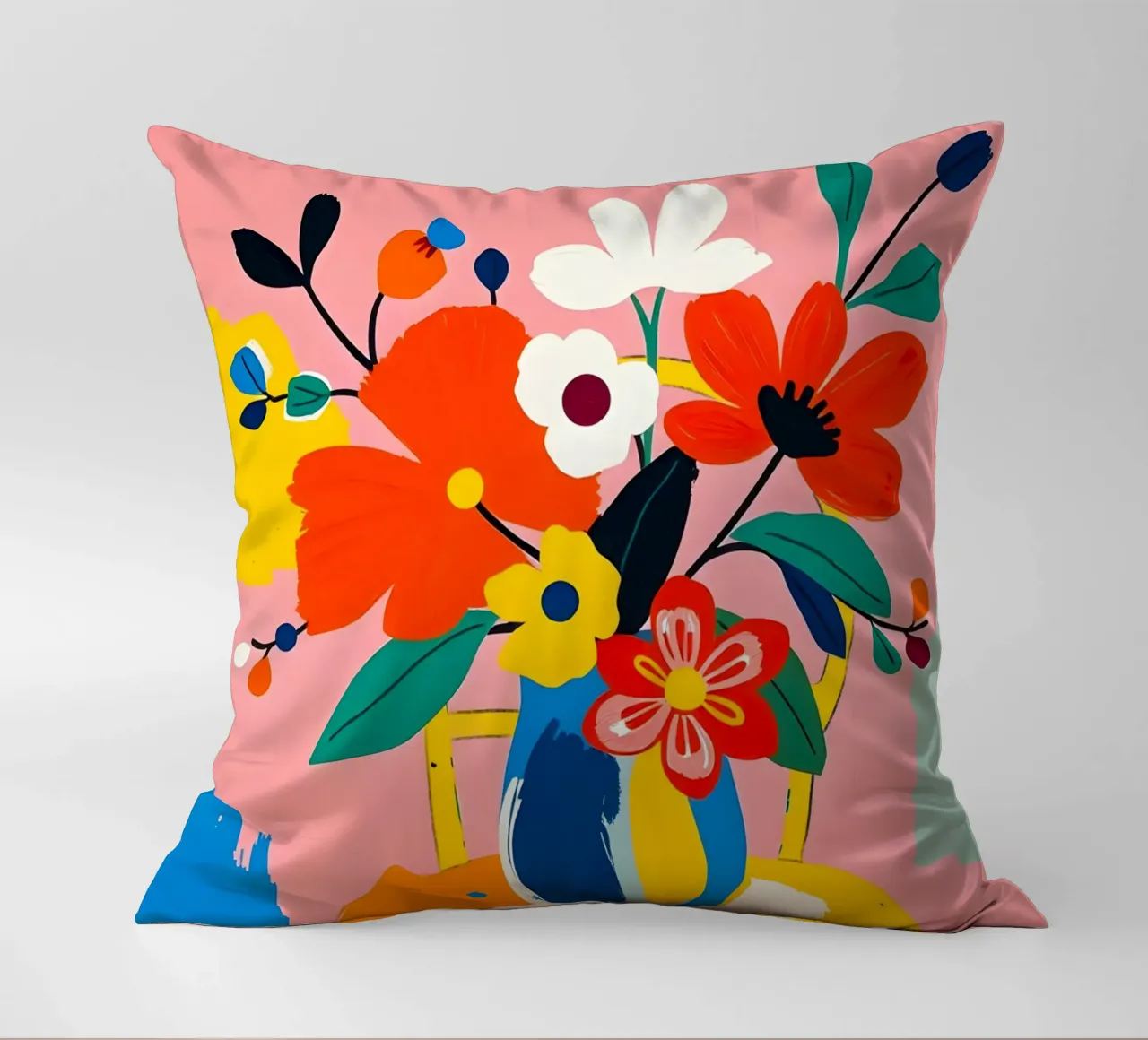 FIORI SU SEDIA cuscino da ARTOMATIC
