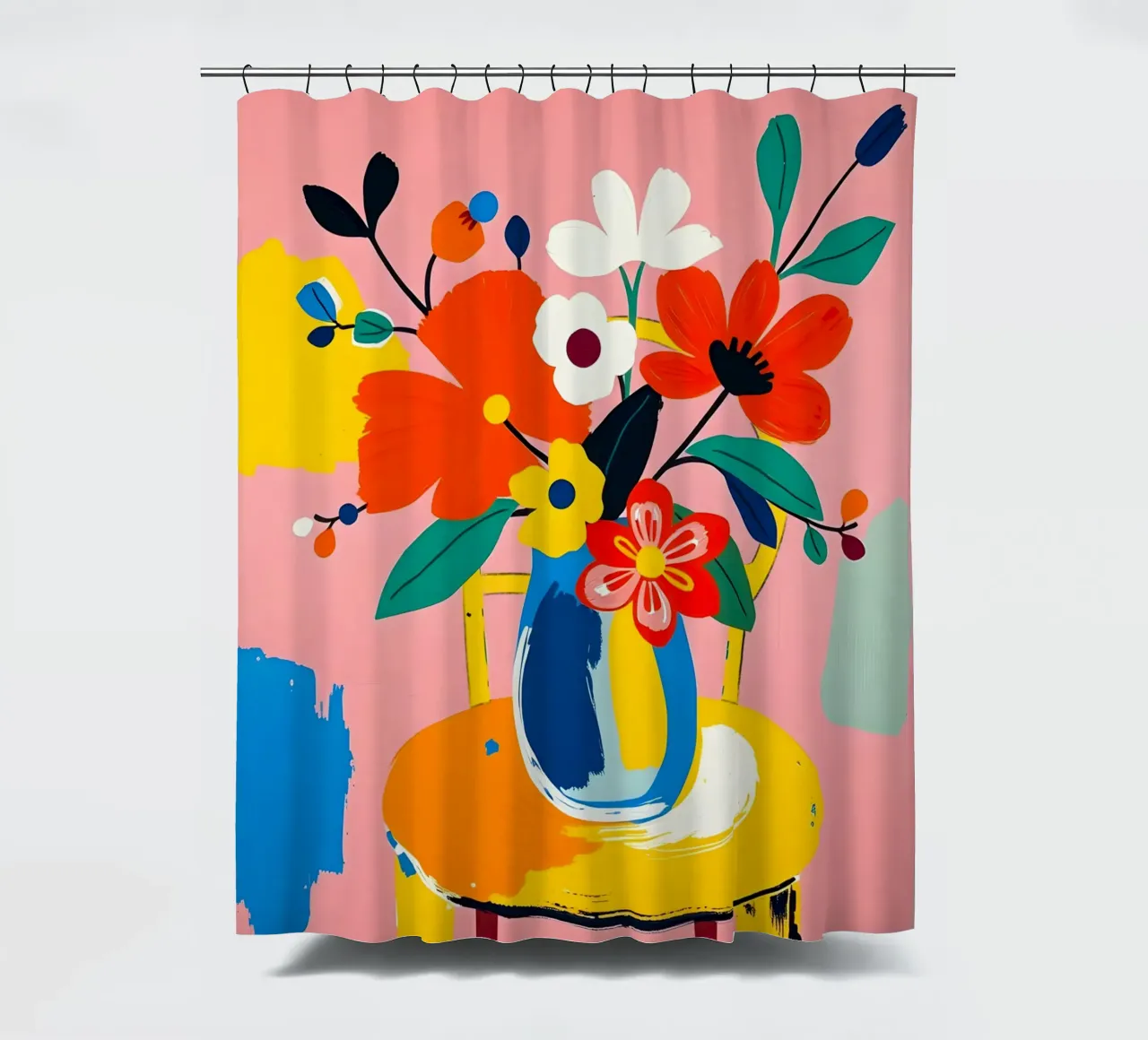 FIORI SU SEDIA tenda da doccia da ARTOMATIC