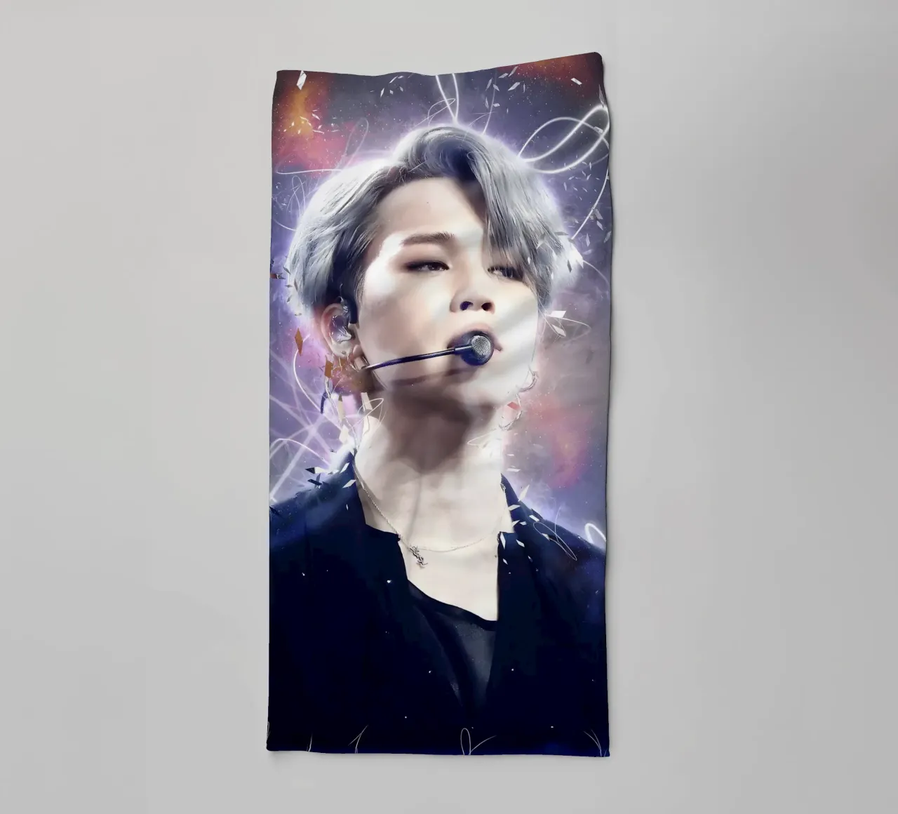 Jimin BTS asciugamano da bagno da mitom