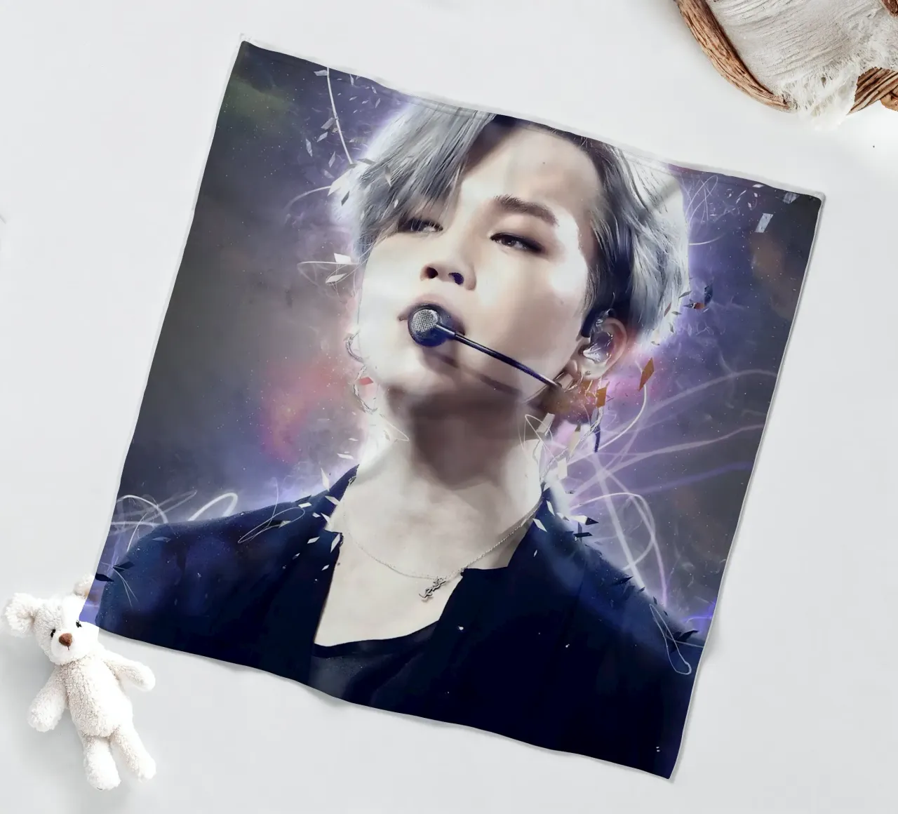Jimin BTS coperta in pile da mitom