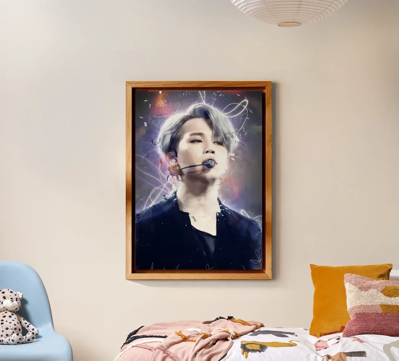 Jimin BTS alluminio dibond da mitom