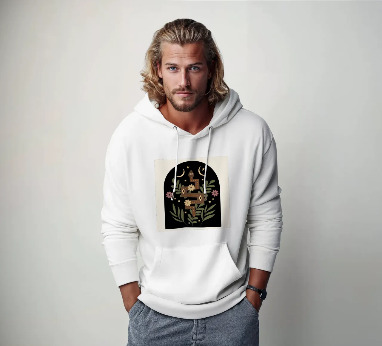 Serpent II felpa con cappuccio da Dharma