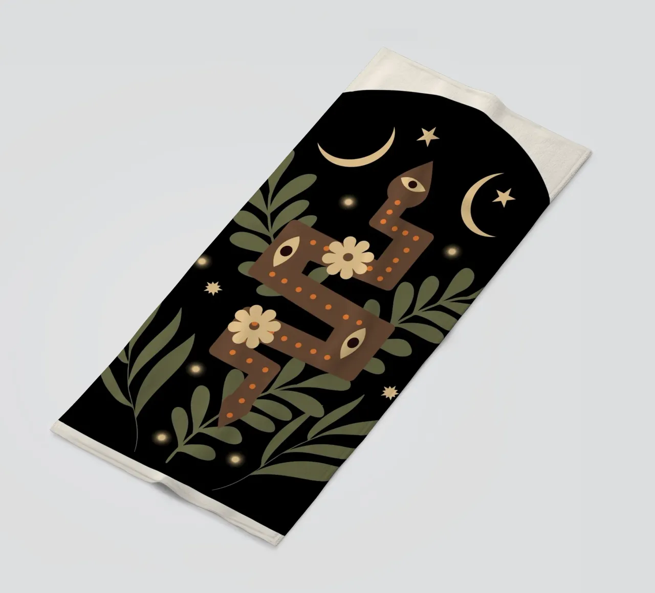 Serpent II beach towel by Dharma