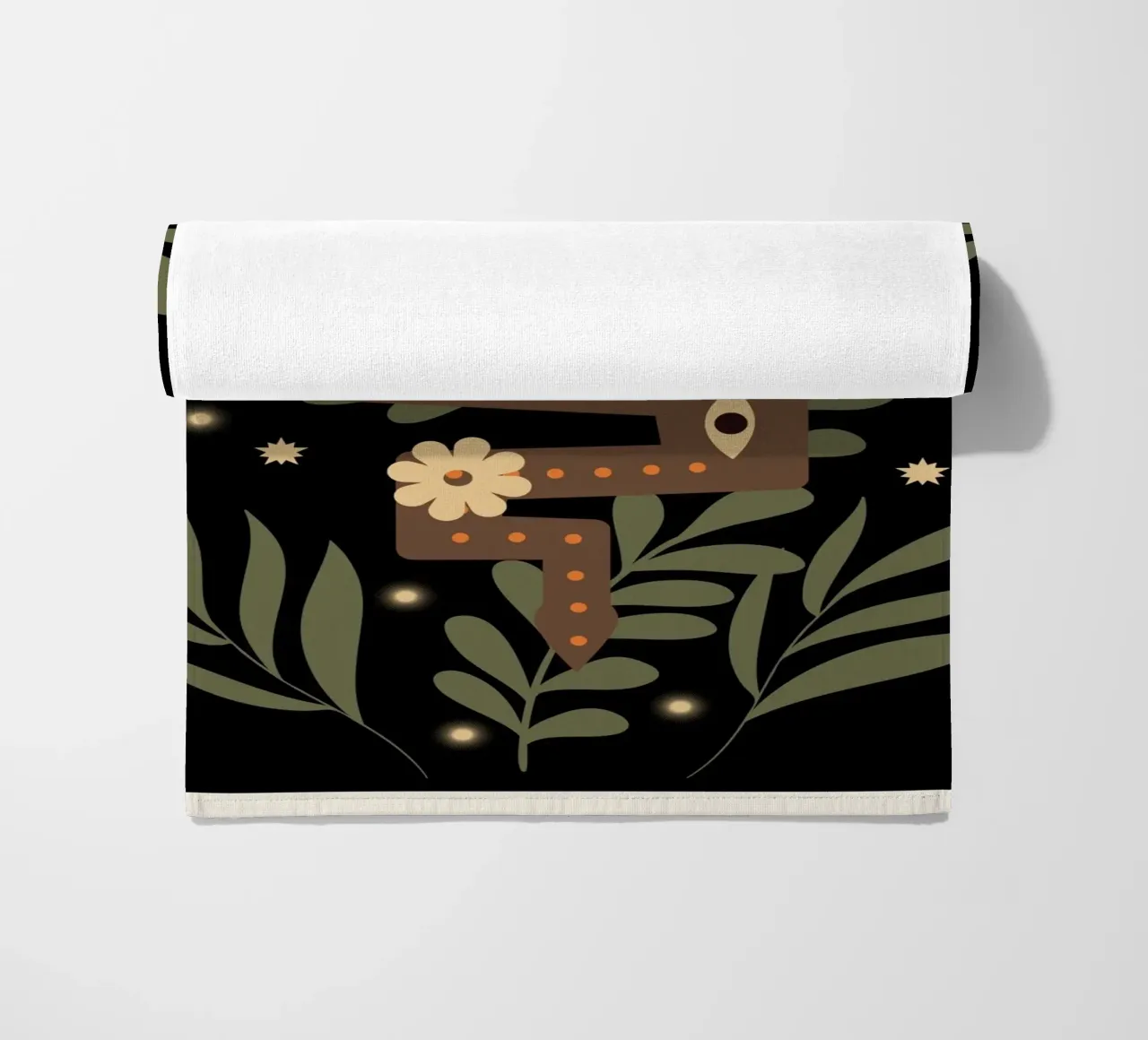 Serpent II beach towel by Dharma