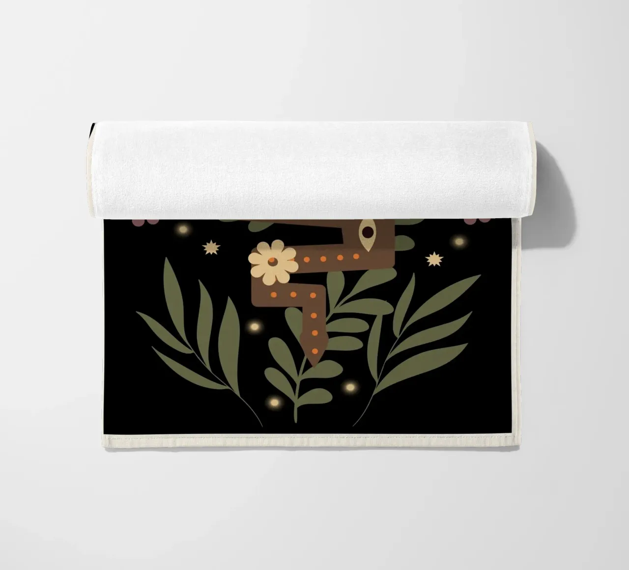 Serpent II beach towel by Dharma