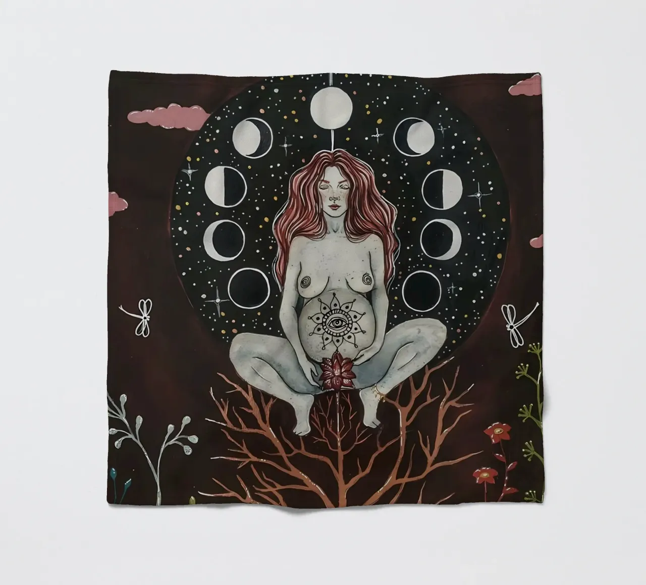 Mutter Erde Fleecedecke von mitaco