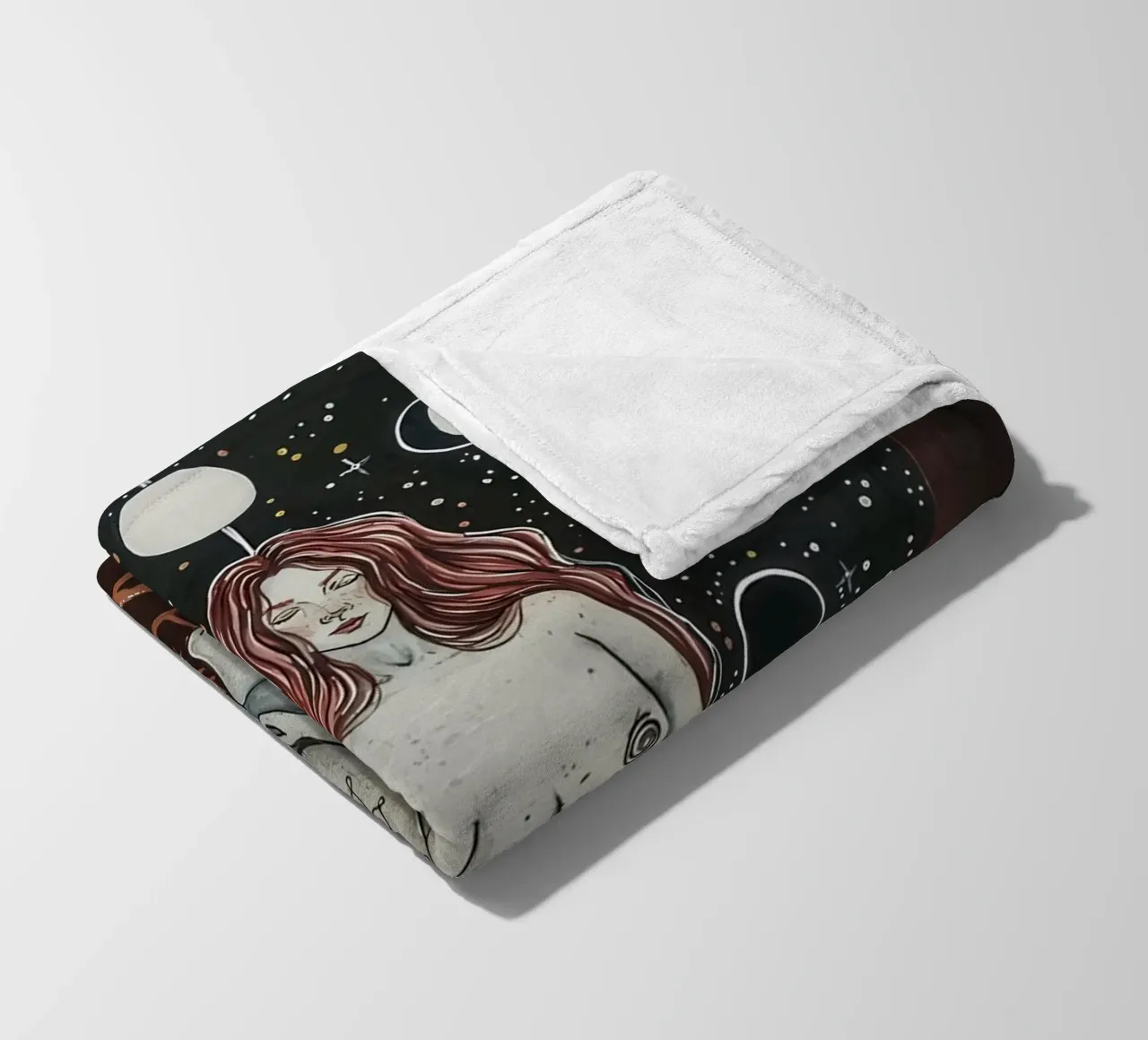 Mutter Erde Fleecedecke von mitaco