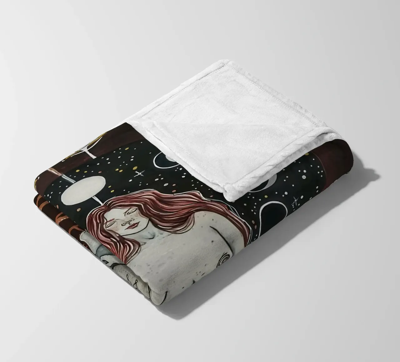 Mutter Erde Fleecedecke von mitaco