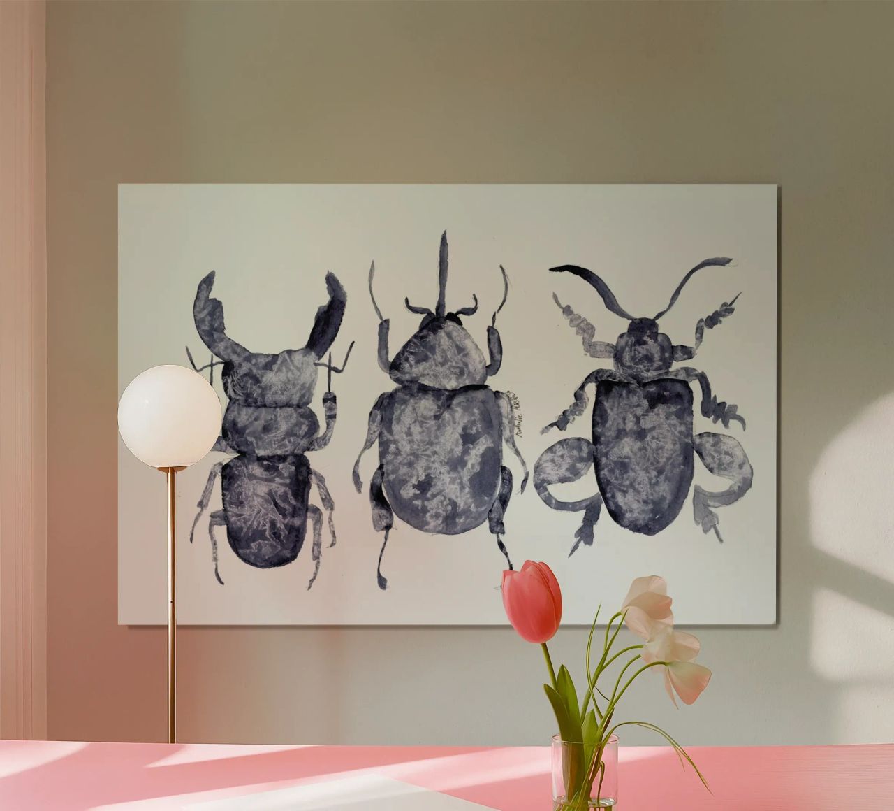The Beetle Show poster by Nathys_illustration