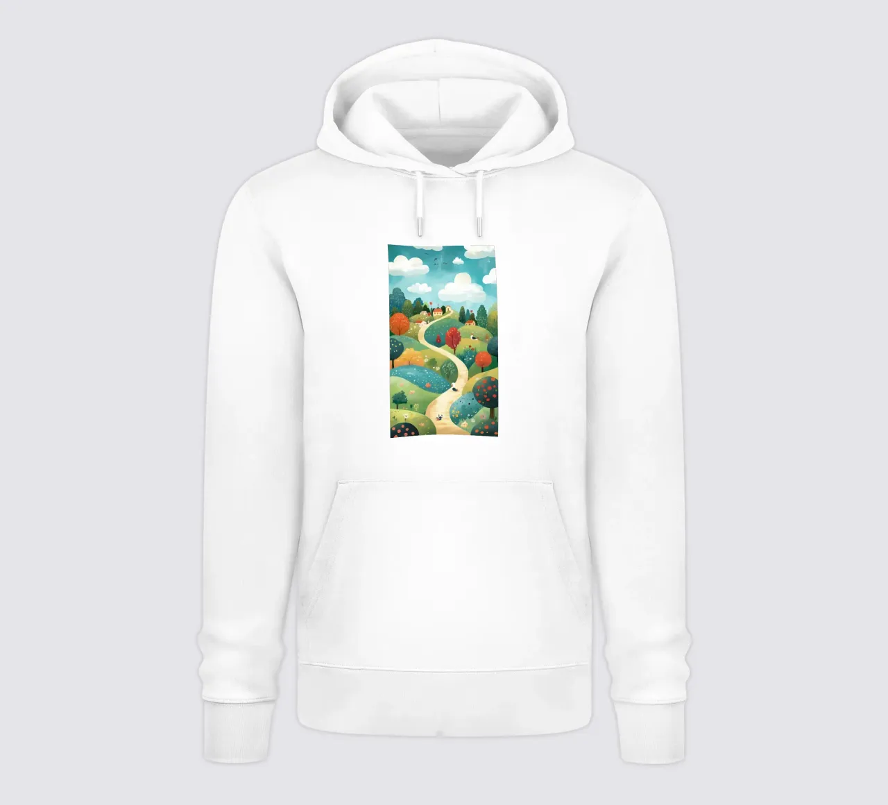 paisaje sudadera con capucha de khoaimi