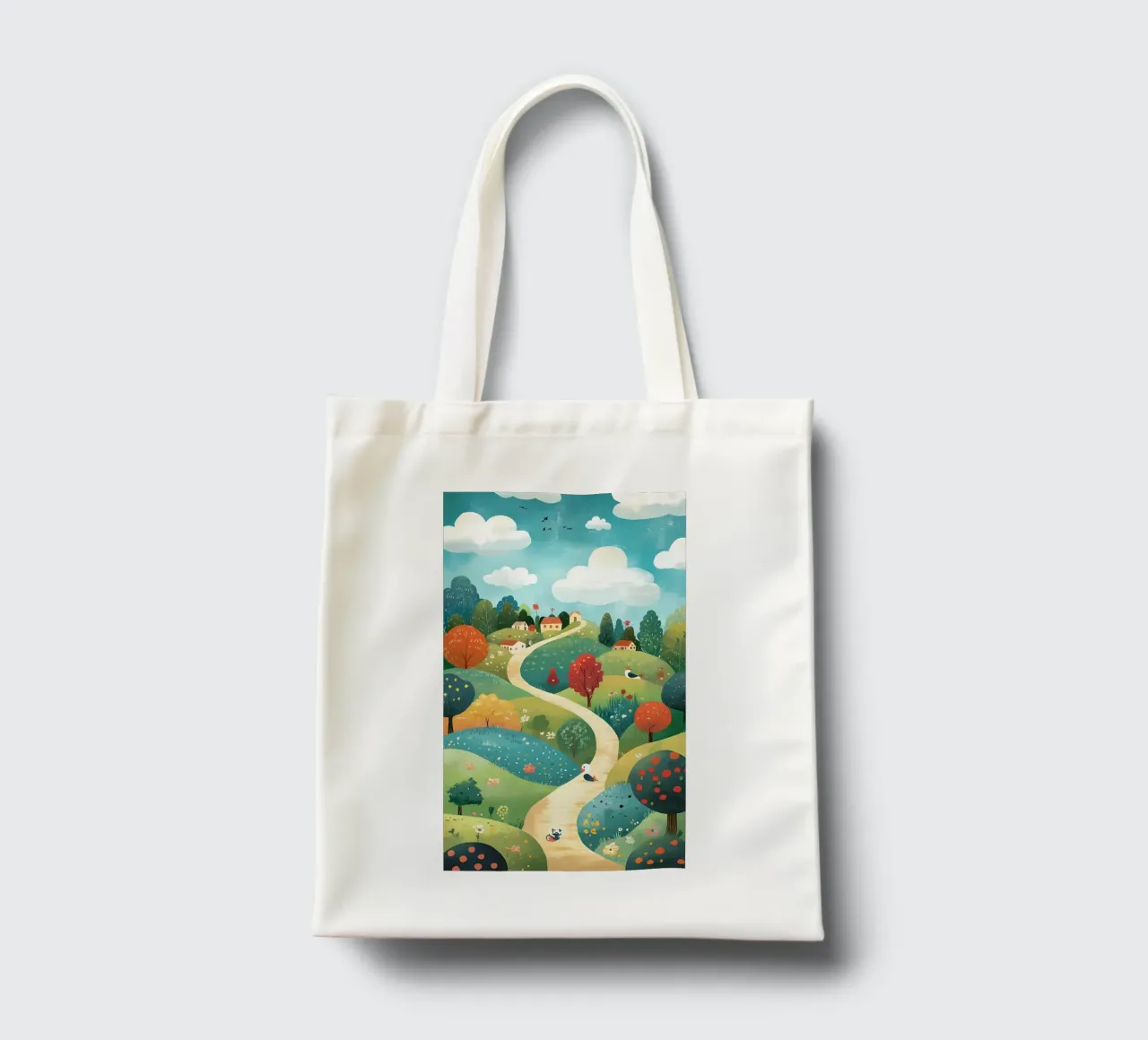 paysage tote bag de khoaimi