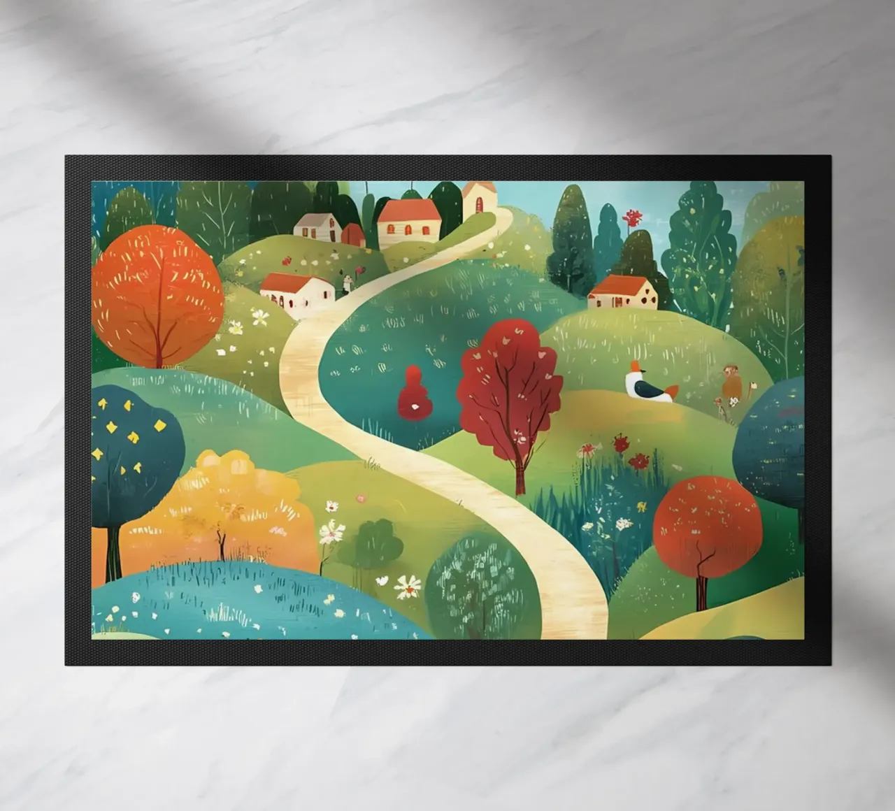 landscape doormat by khoaimi