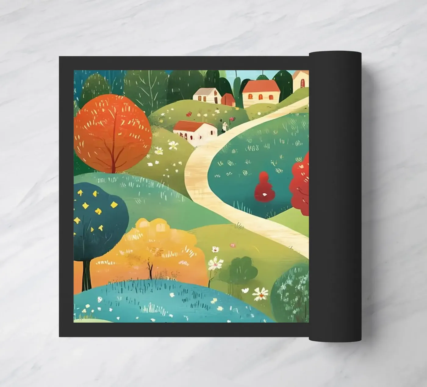 landscape doormat by khoaimi