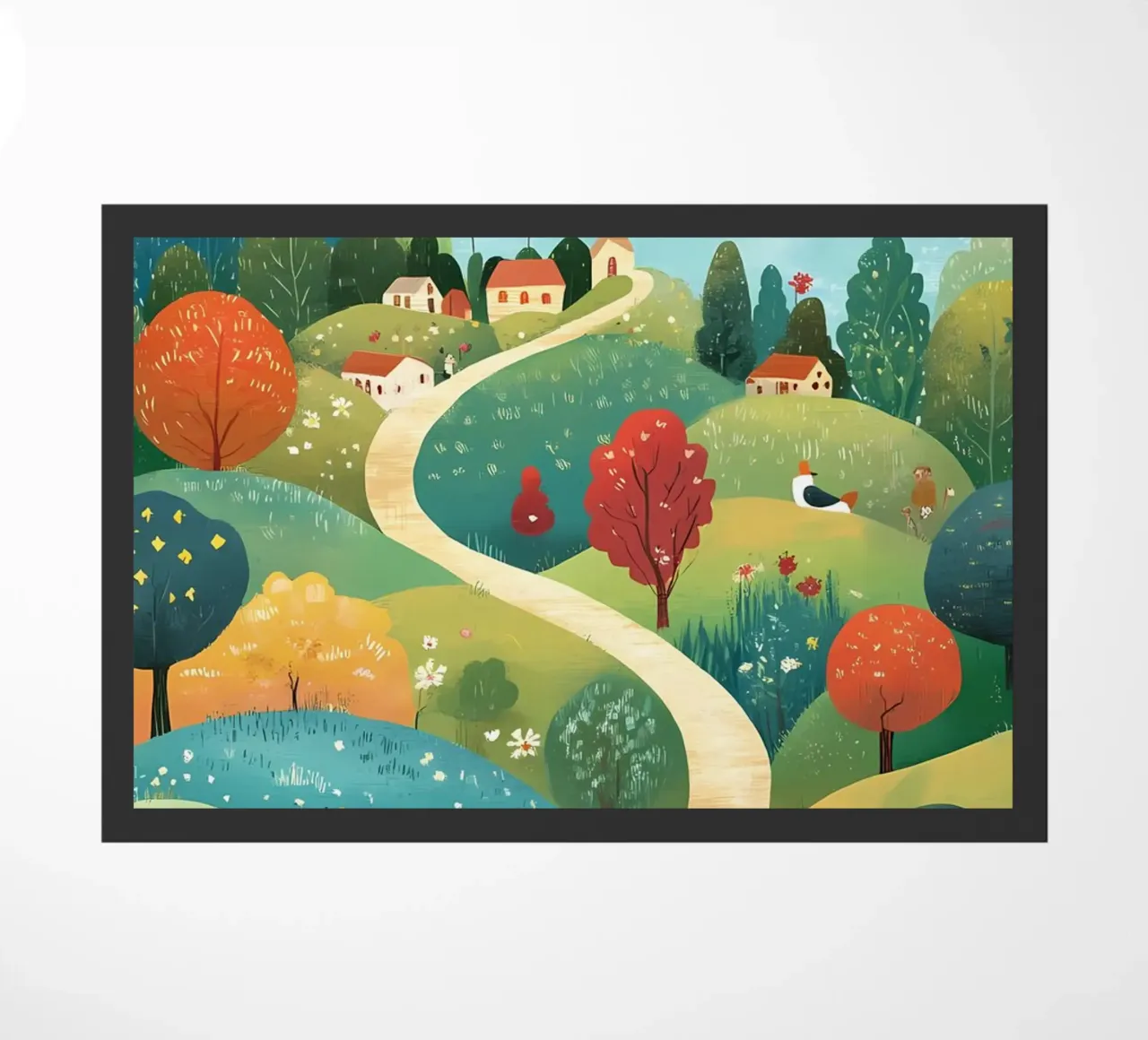 landscape doormat by khoaimi