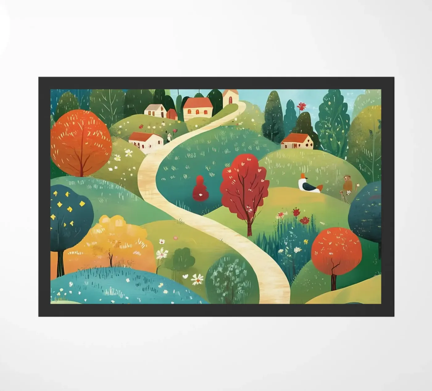 landscape doormat by khoaimi