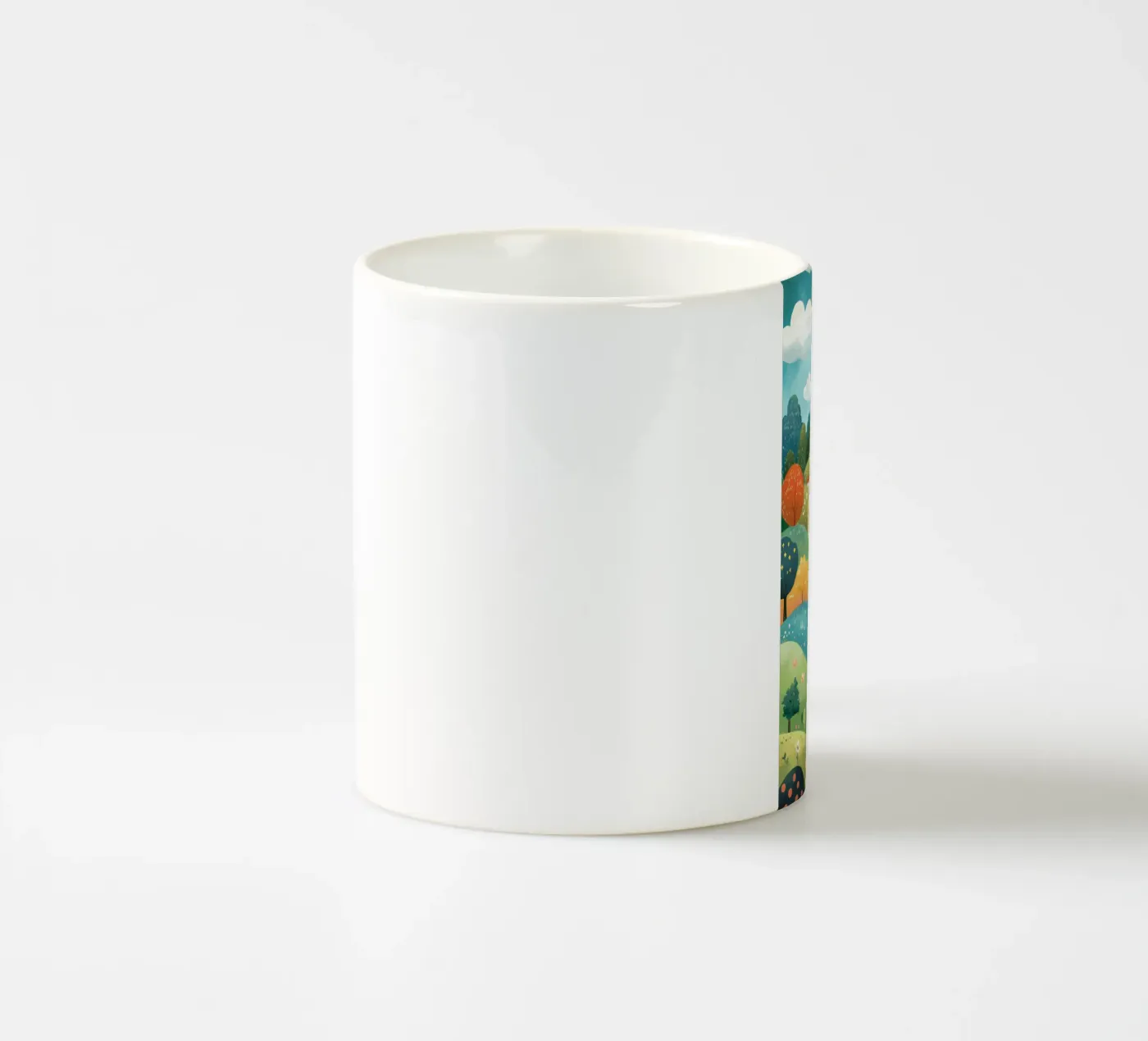 landscape ceramic mug by khoaimi