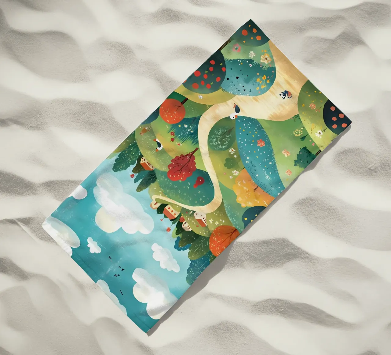 paesaggio telo mare da khoaimi