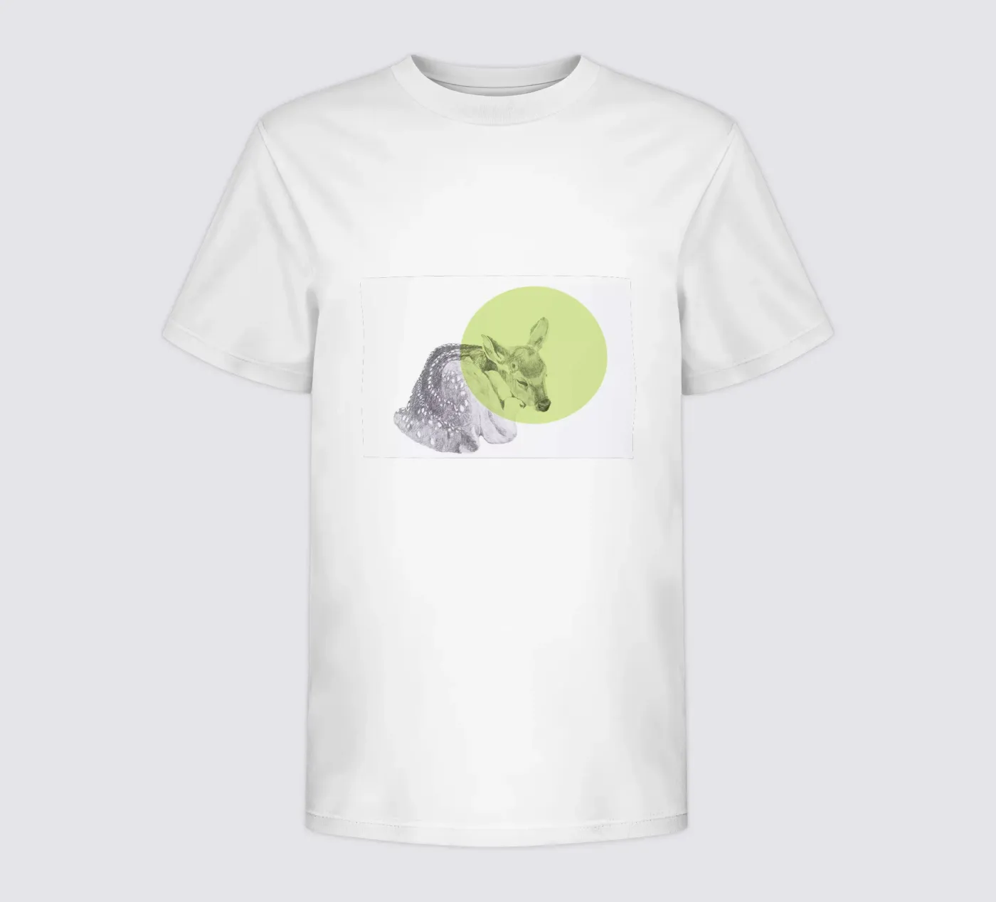 Sleeping Deer t-shirt bambini da Morgan Kendall