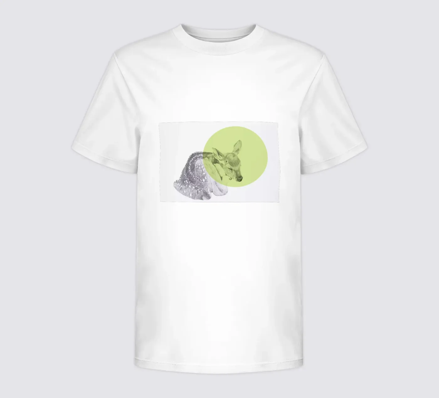 Sleeping Deer t-shirt bambini da Morgan Kendall