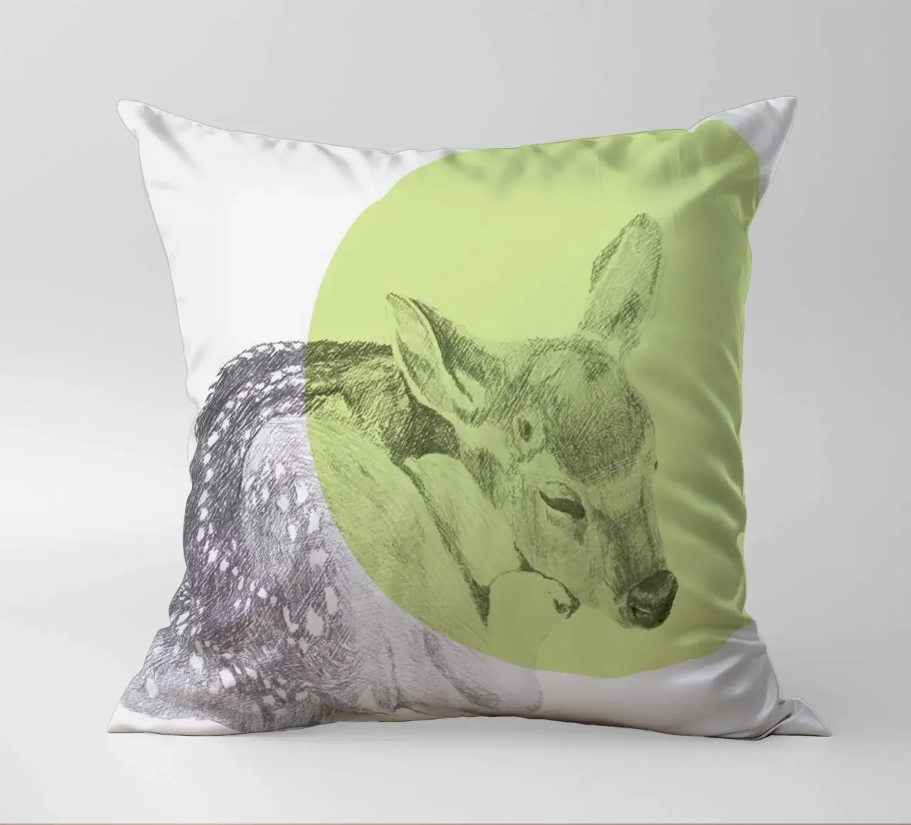 Sleeping Deer cuscino da Morgan Kendall