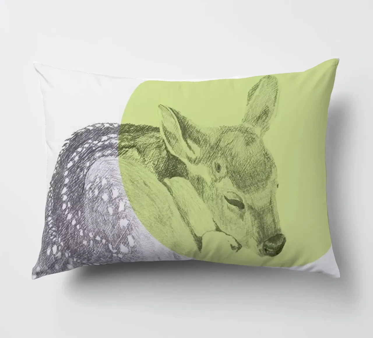 Sleeping Deer cuscino da Morgan Kendall