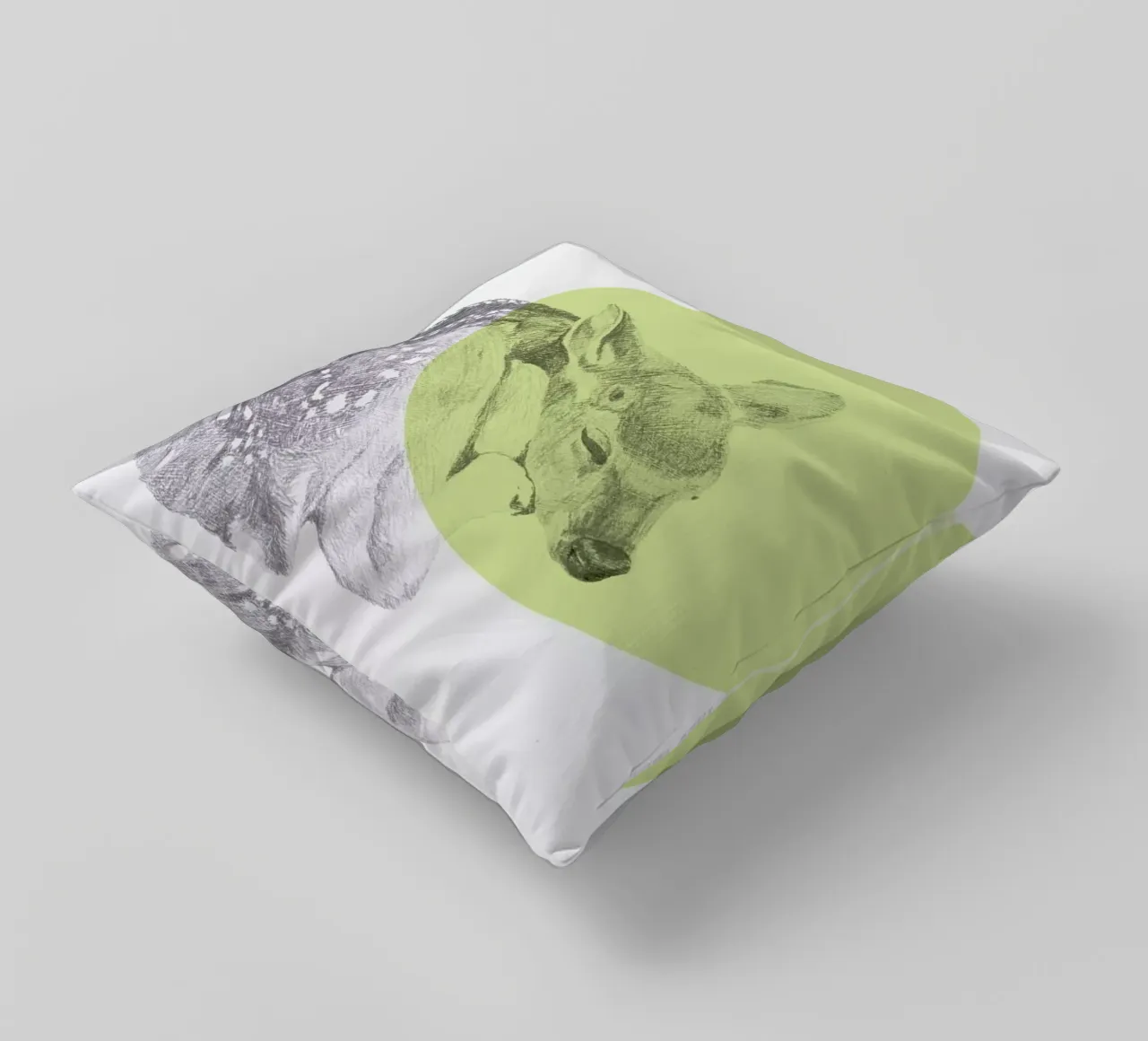 Sleeping Deer cuscino da Morgan Kendall