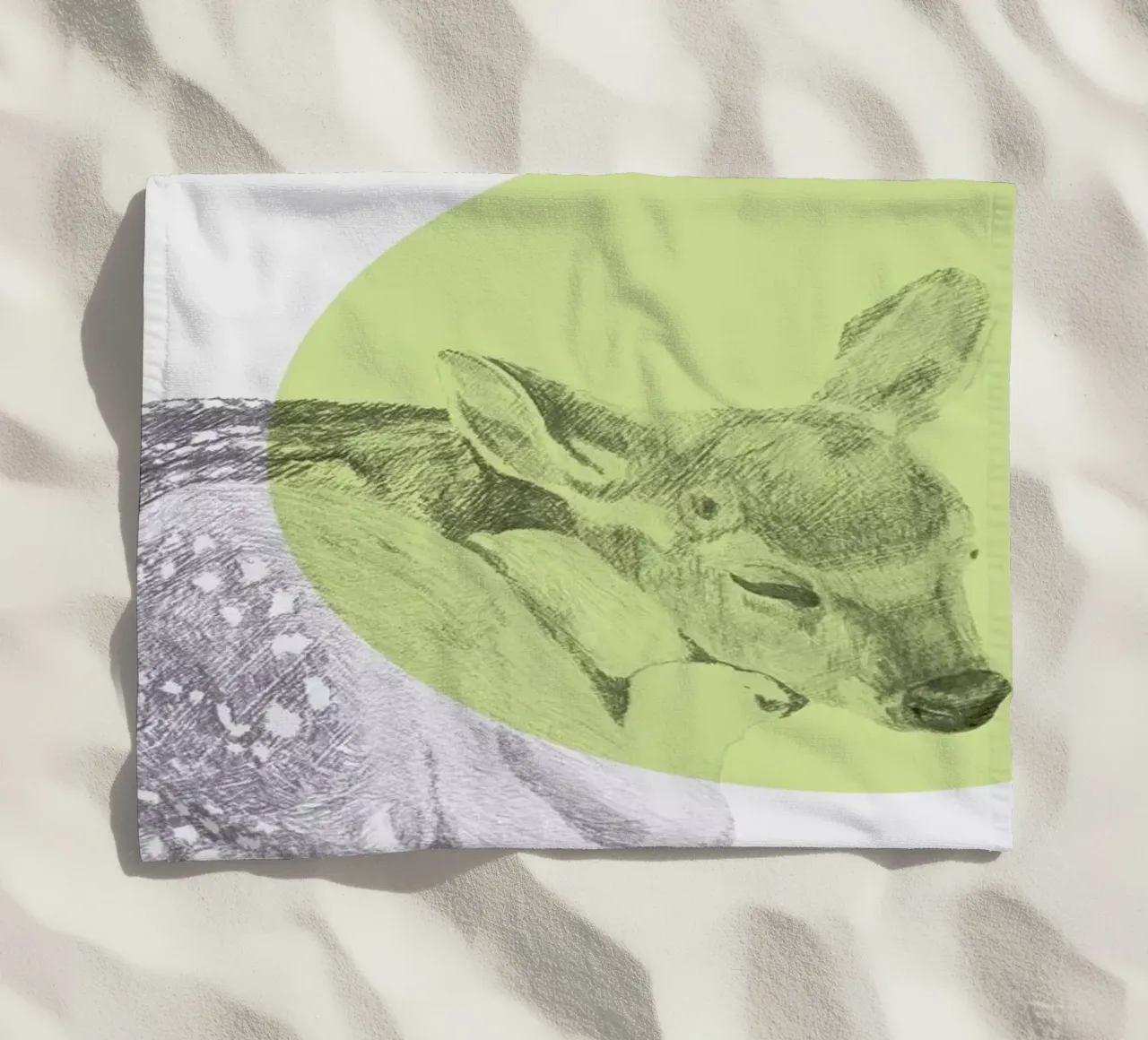 Sleeping Deer telo mare da Morgan Kendall