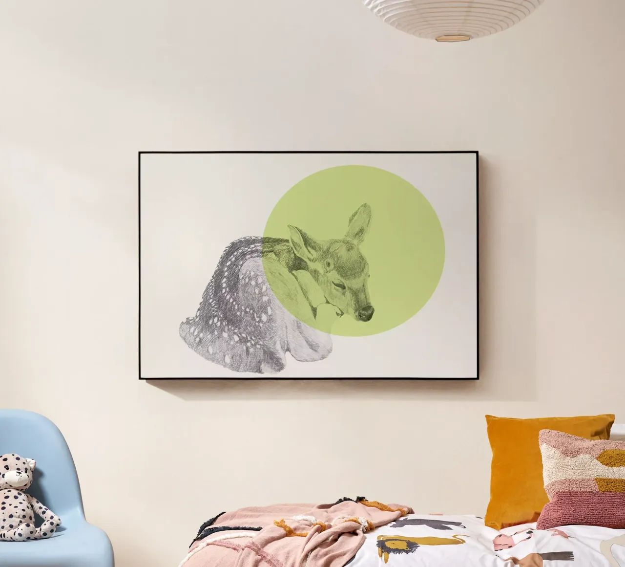 Sleeping Deer plexiglass da Morgan Kendall