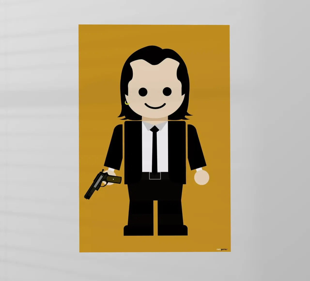 Pulp Fiction Toy 01 pellicola backlit da Rafa Gomes