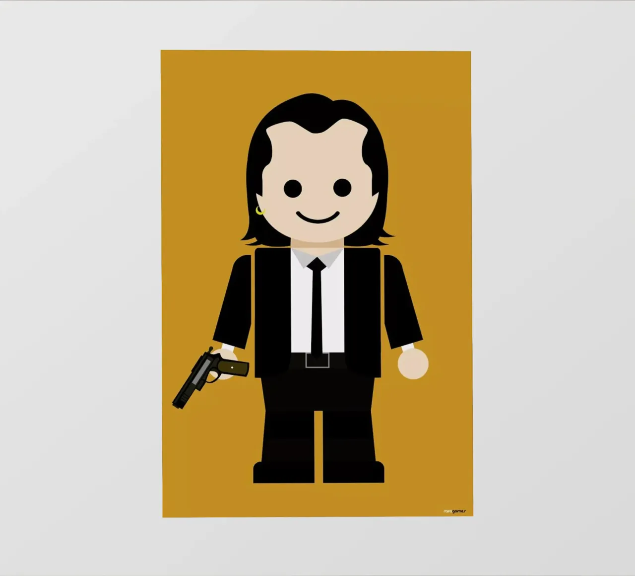 Pulp Fiction Toy 01 telo in pvc da Rafa Gomes