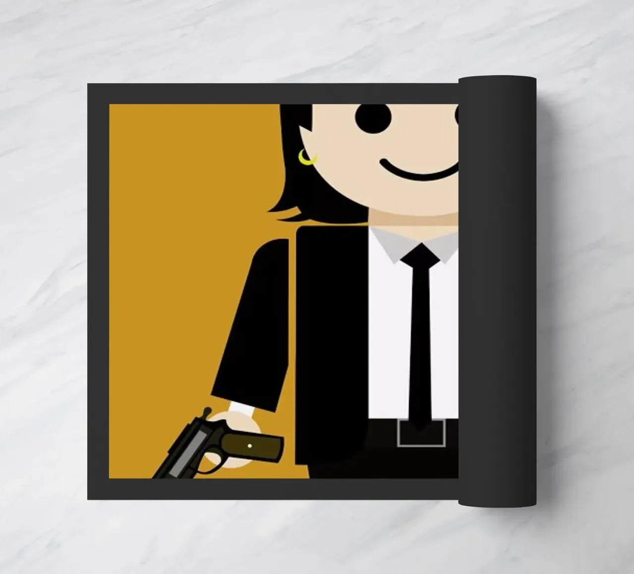 Pulp Fiction Toy 01 zerbino da Rafa Gomes